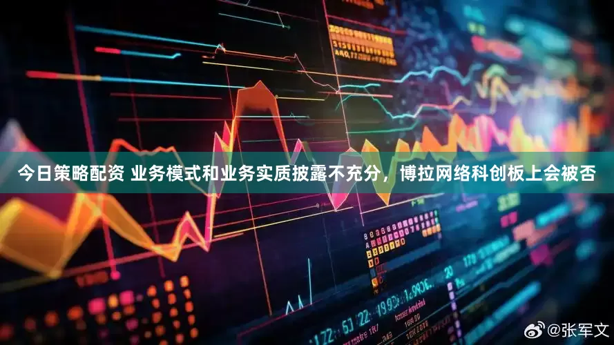 今日策略配资 业务模式和业务实质披露不充分，博拉网络科创板上会被否